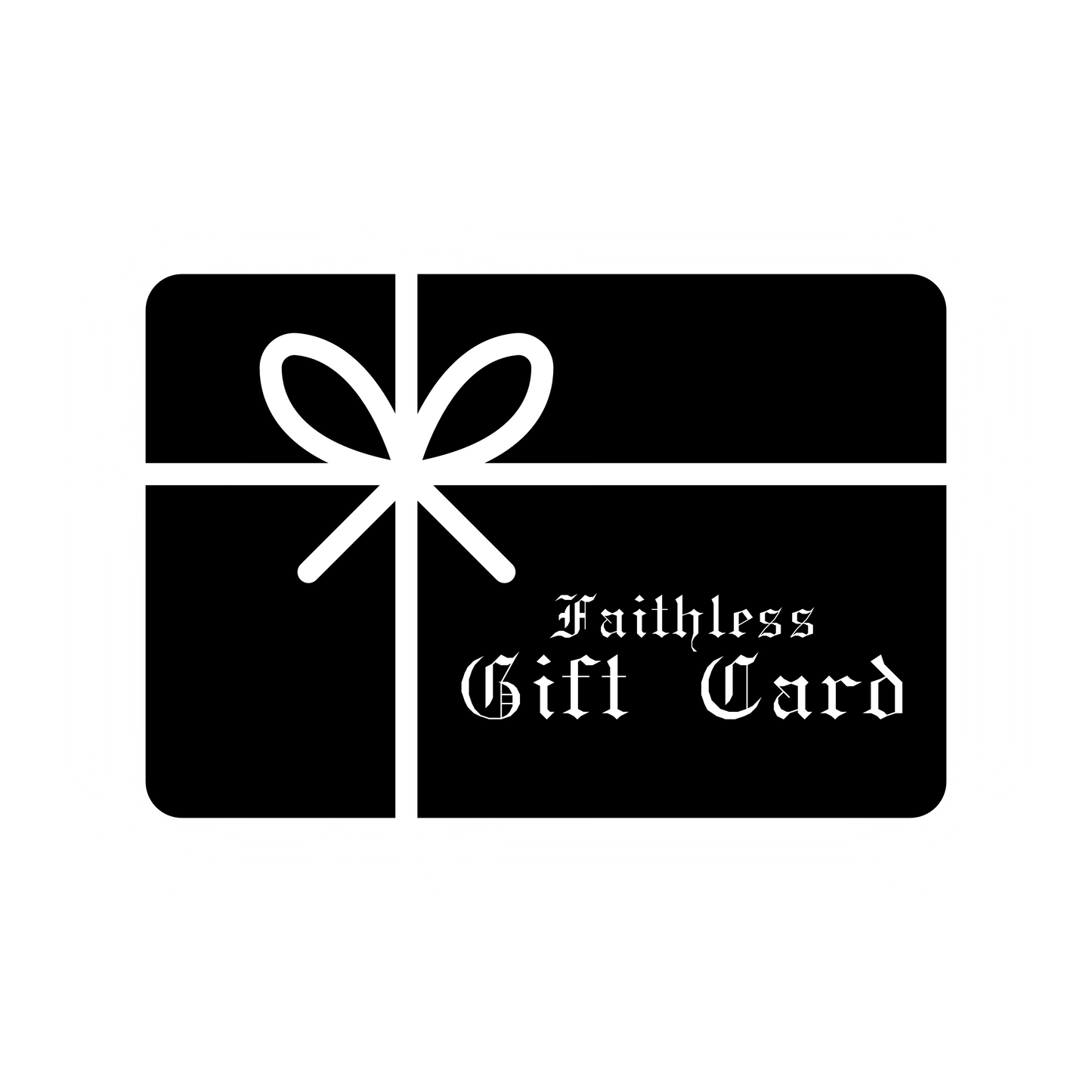 Faithless "gift card"