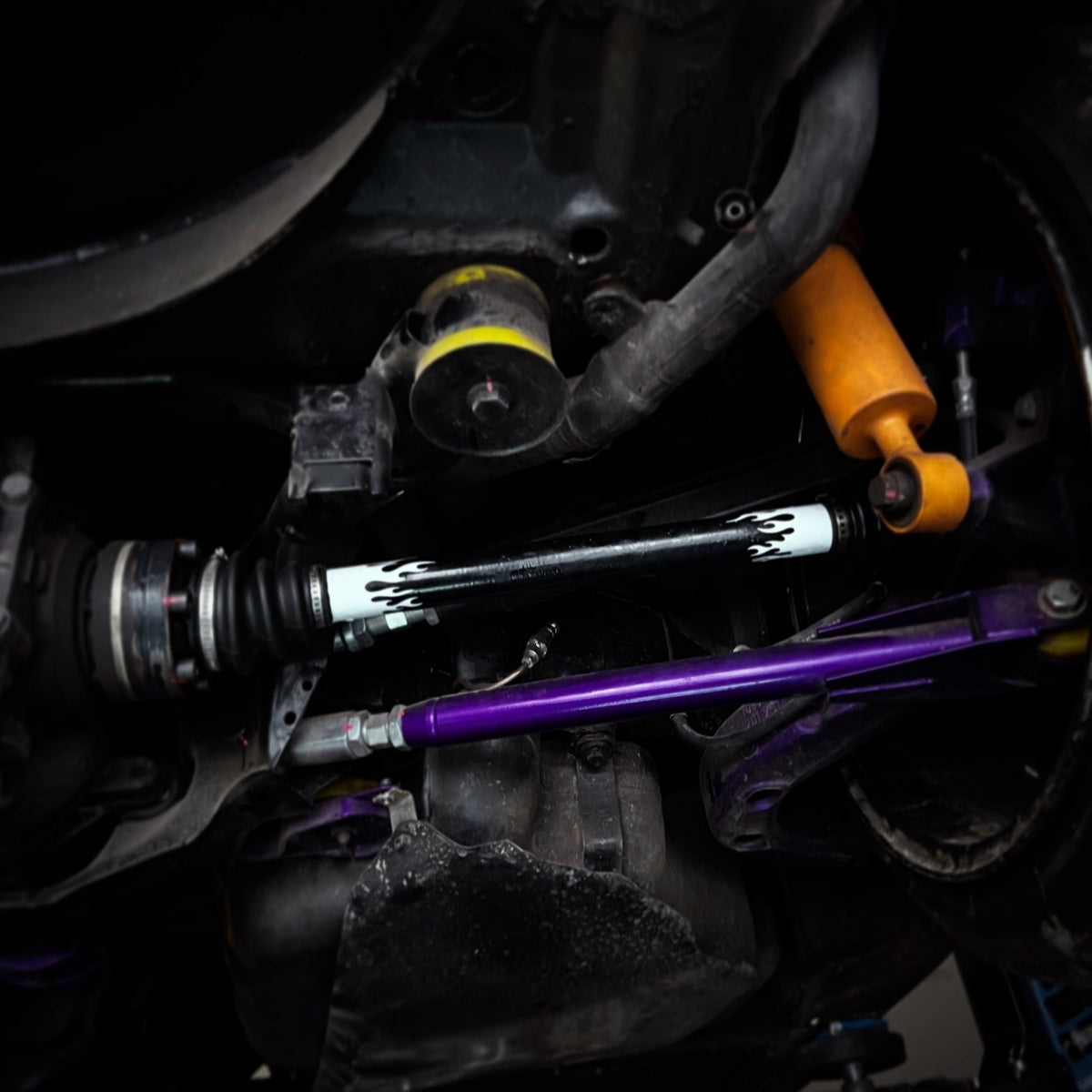 Decal "axle flames"