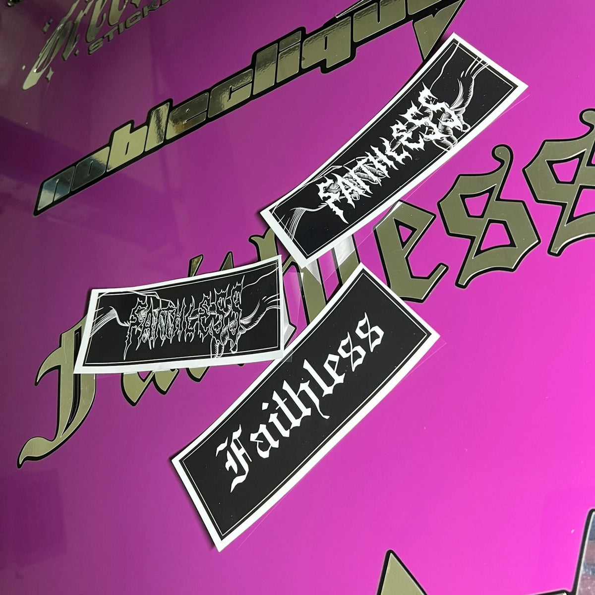 Faithless sticker "black"