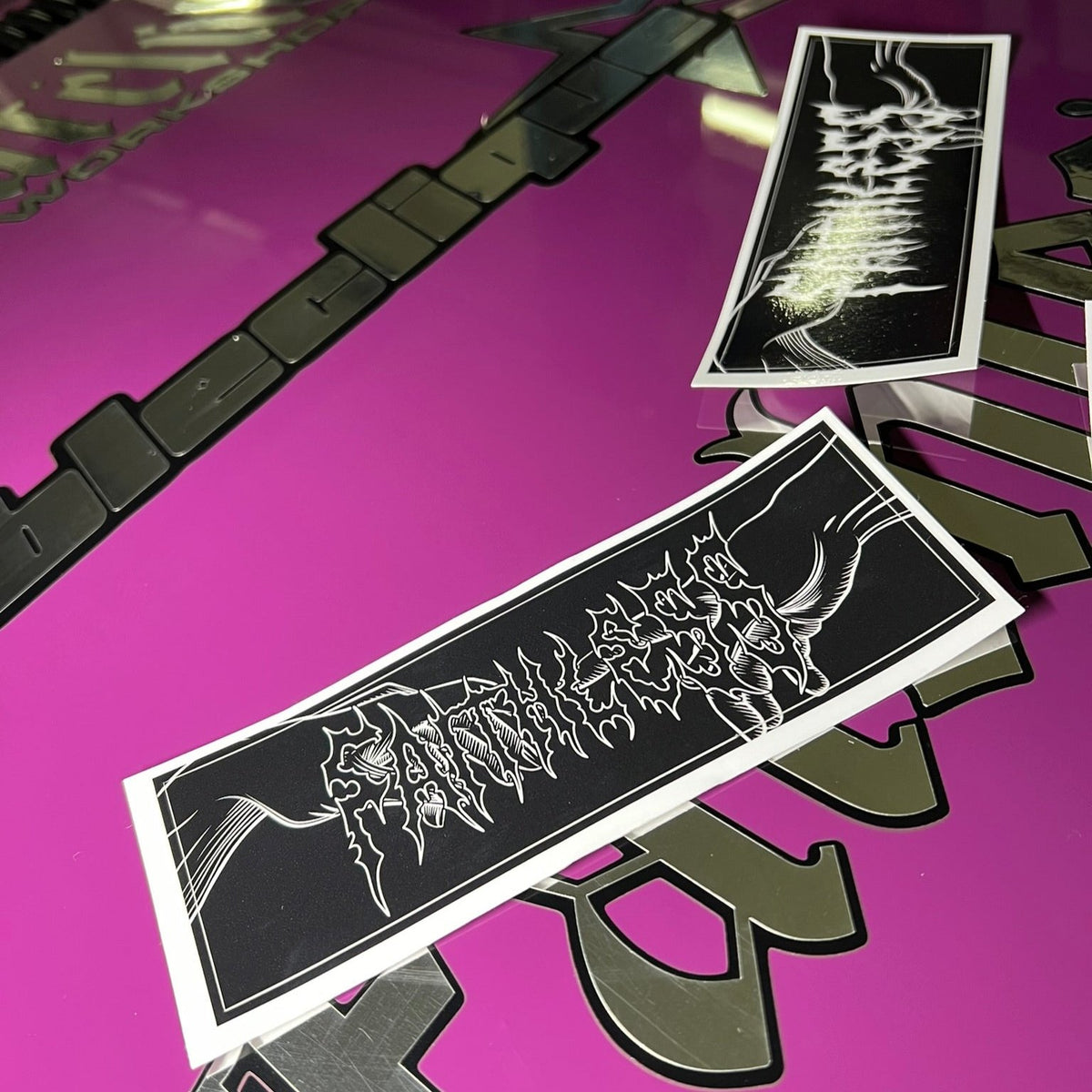 Faithless sticker "black"