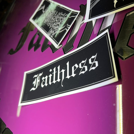 Faithless sticker "classic"